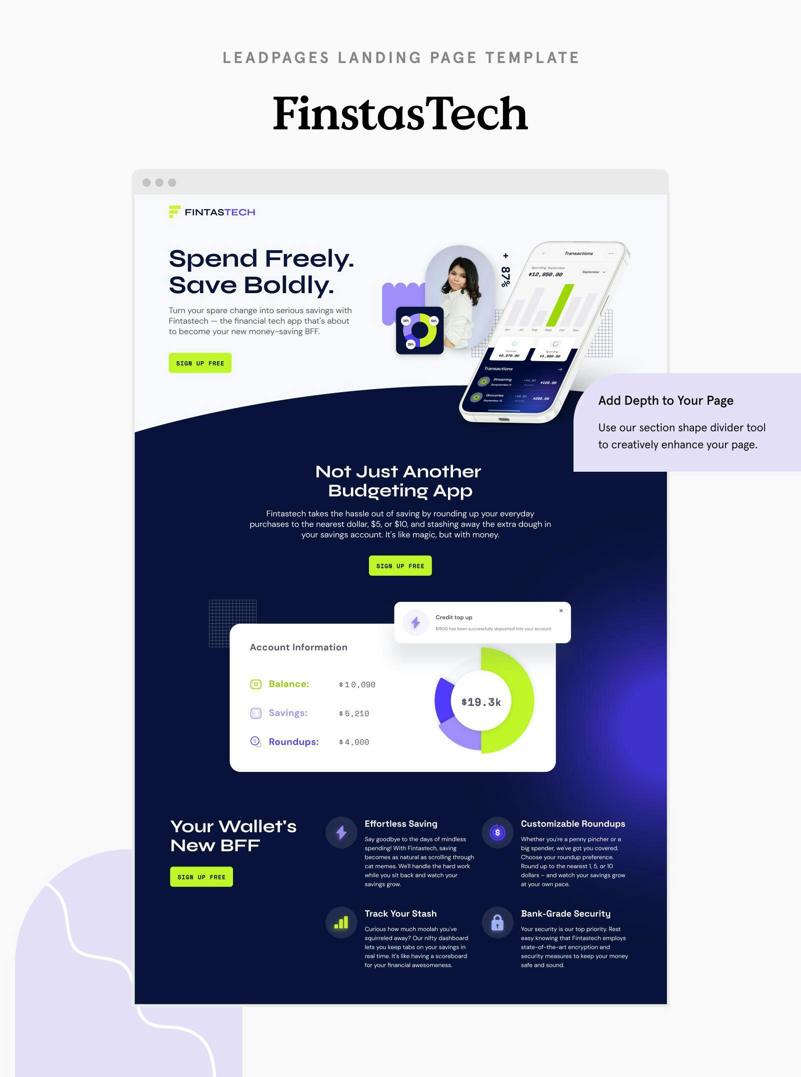 Landing Page Backgrounds 2