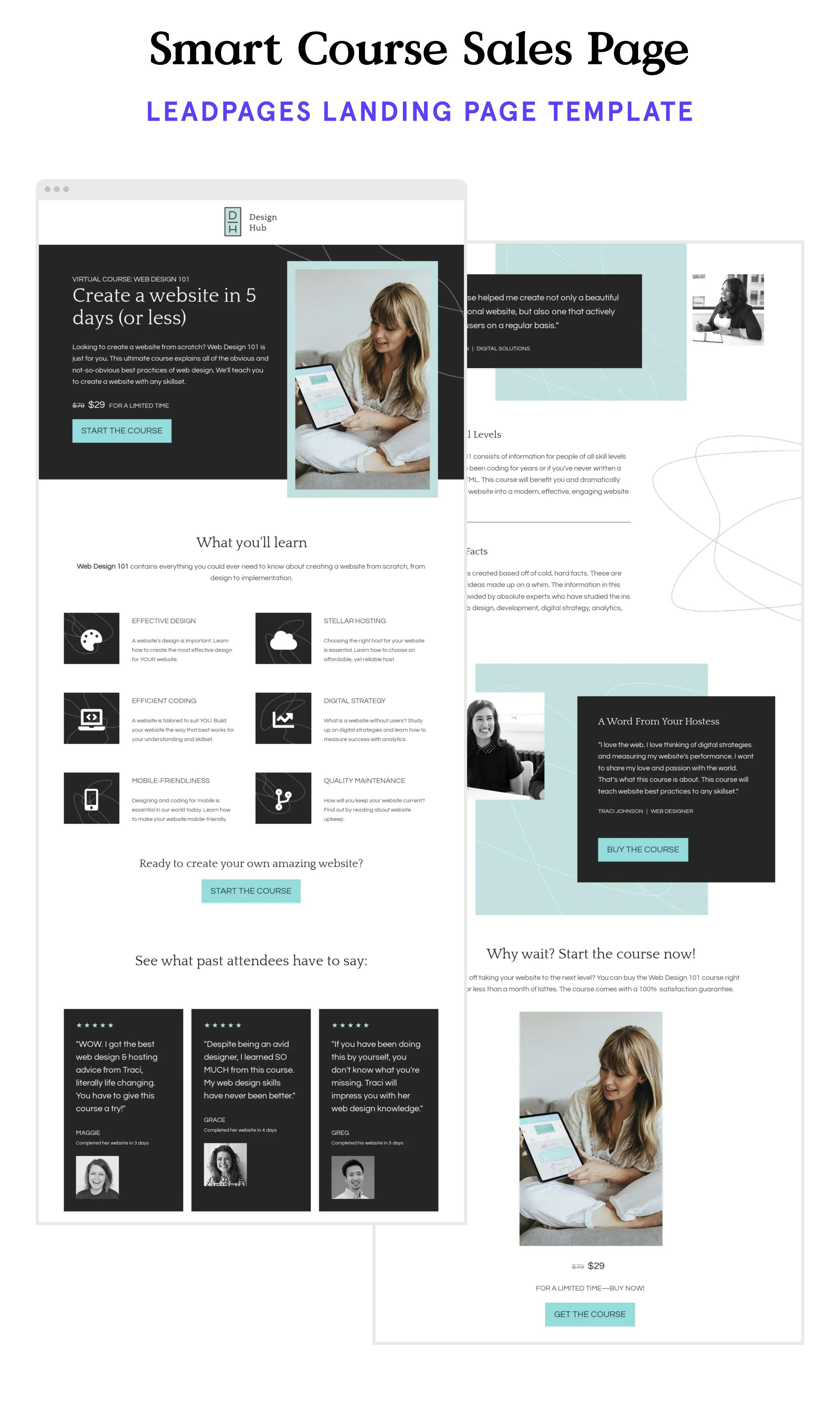 Ecommerce Landing Page 5