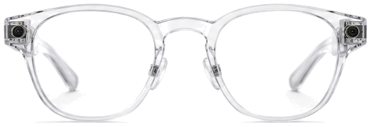 Lumen glasses, front